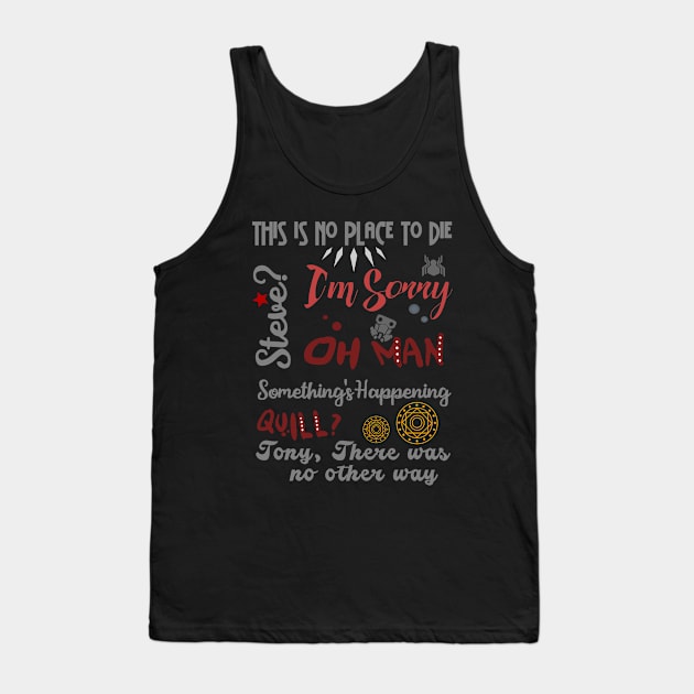 Last Words Tank Top by BeaverDesigns7